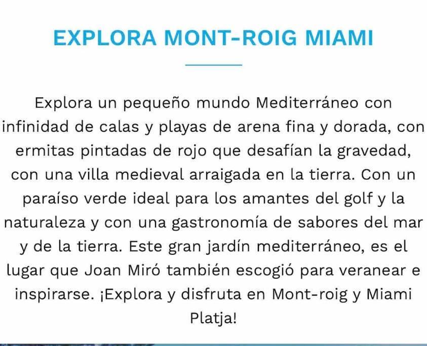הוילה Casa Frente Al Mar En Miami Playa 2Hab מראה חיצוני תמונה
